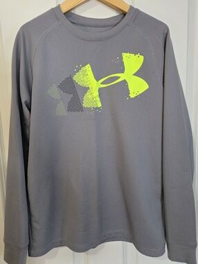 Under Armour Long-Sleeve Performance Tee, Boys Large